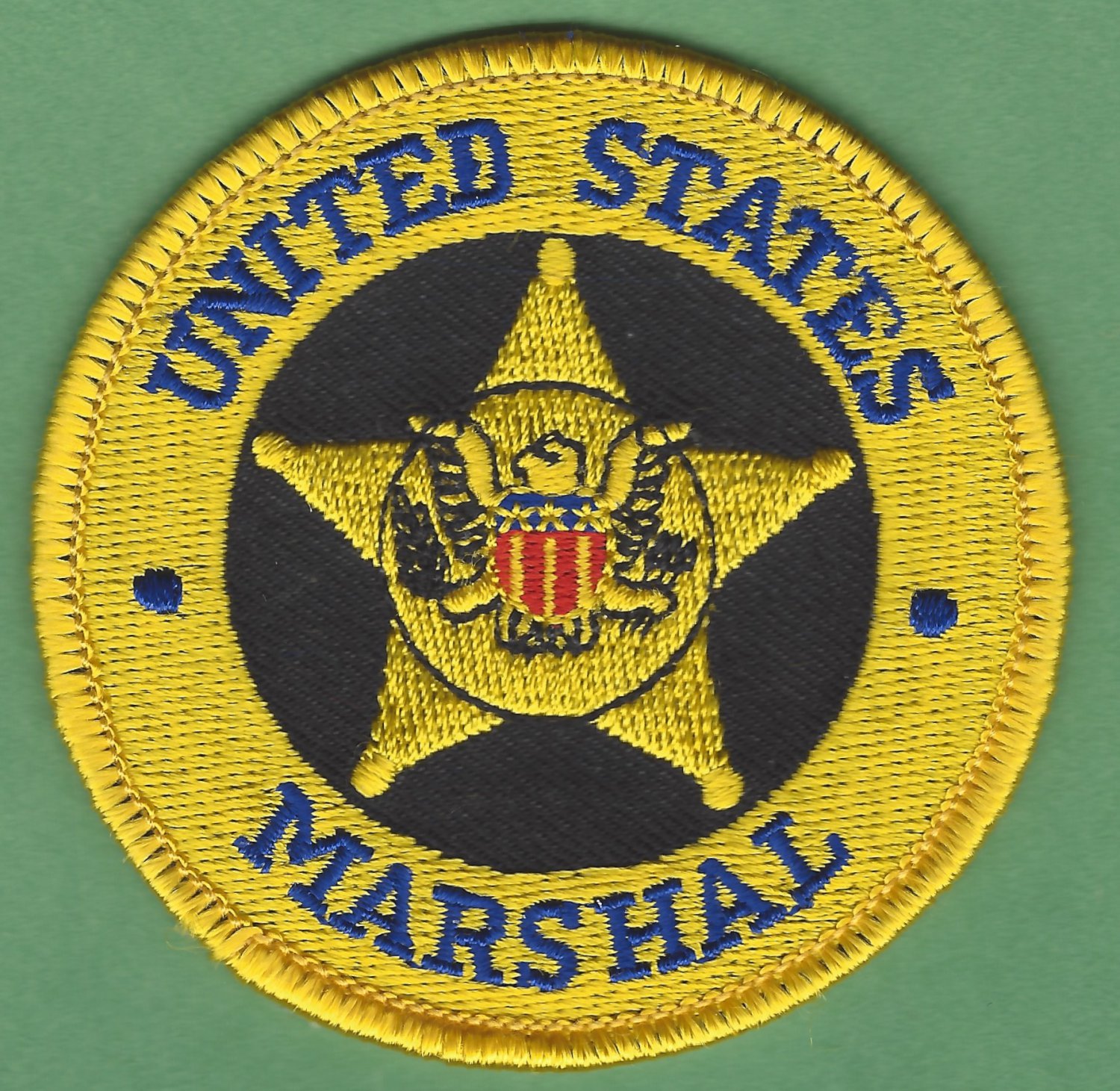 United States Marshal Seal Police Patch