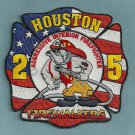 Houston Fire Department Station 25 Company Patch
