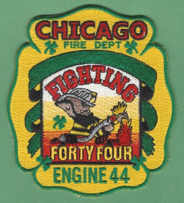 Chicago Fire Department Engine Company 44 Fire Patch