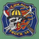 Chicago Fire Department Truck Company 36 Patch