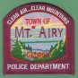 Mount Airy Georgia Police Patch