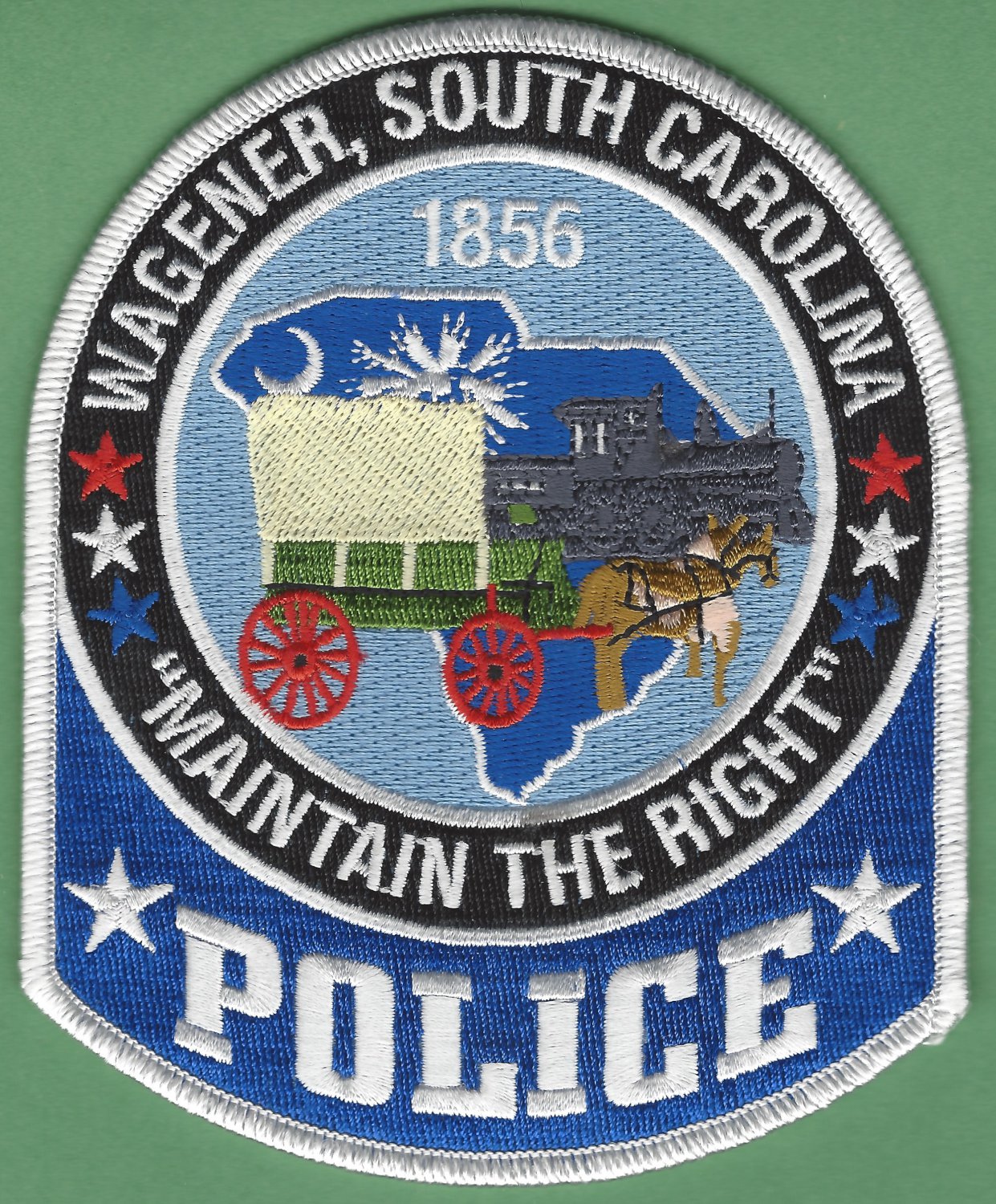 Wagener South Carolina Police Patch