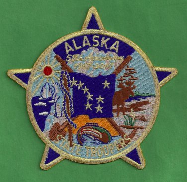 ALASKA STATE FIRE MARSHAL SHOULDER PATCH 