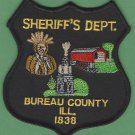 Bureau County Sheriff Illinois Police Patch