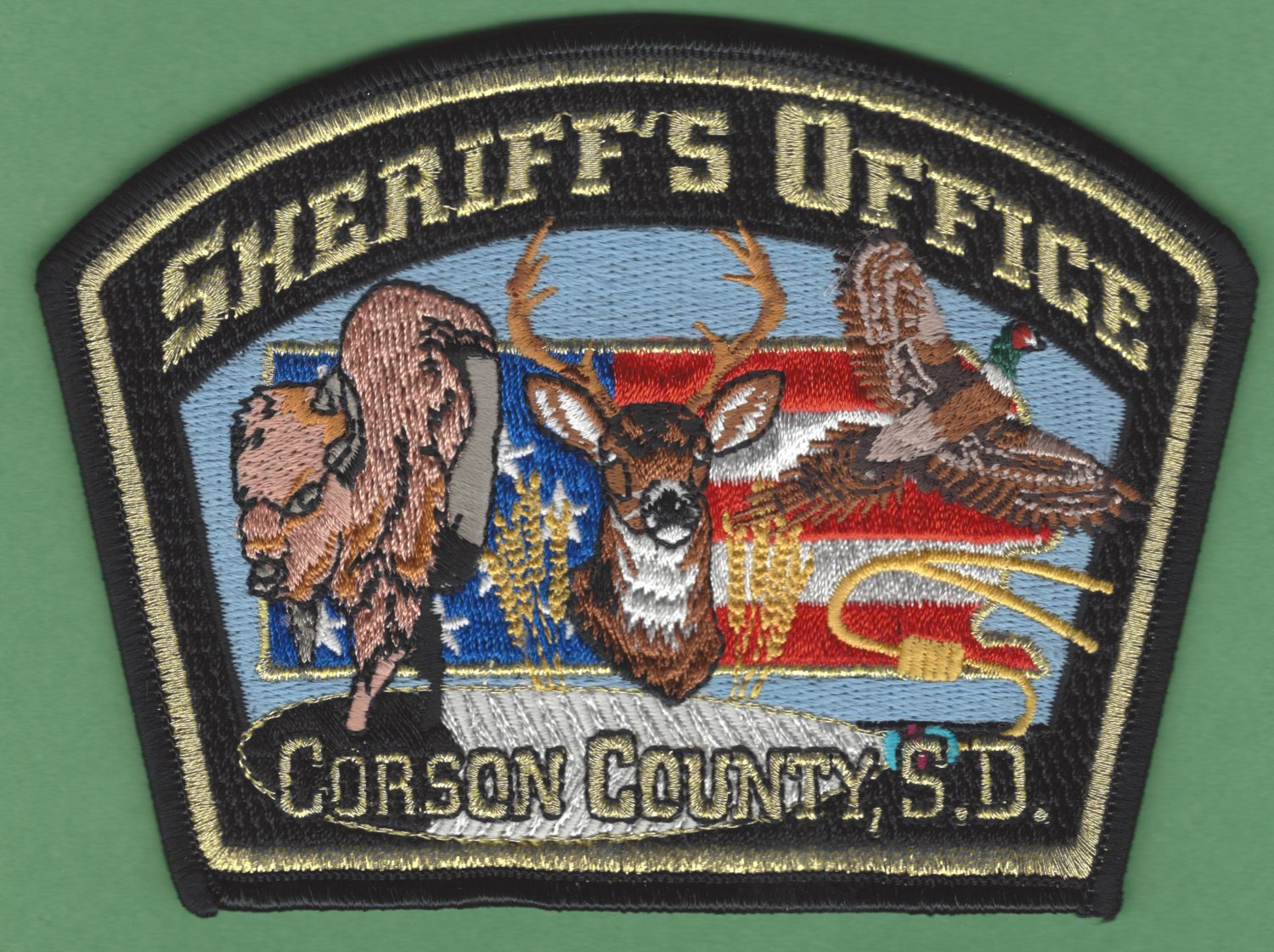 Corson County Sheriff South Dakota Police Patch