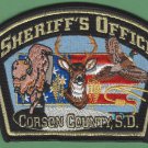 Corson County Sheriff South Dakota Police Patch