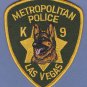 Las Vegas Nevada Police K-9 Unit Patch