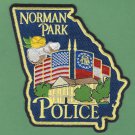 Norman Park Georgia Police Patch