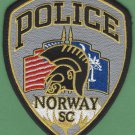 Norway South Carolina Police Patch