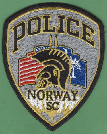 Norway South Carolina Police Patch