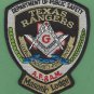 Texas Rangers Public Safety Masonic Lodge Police Patch