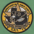 Texas Rangers Public Safety Special Response Team Police Patch