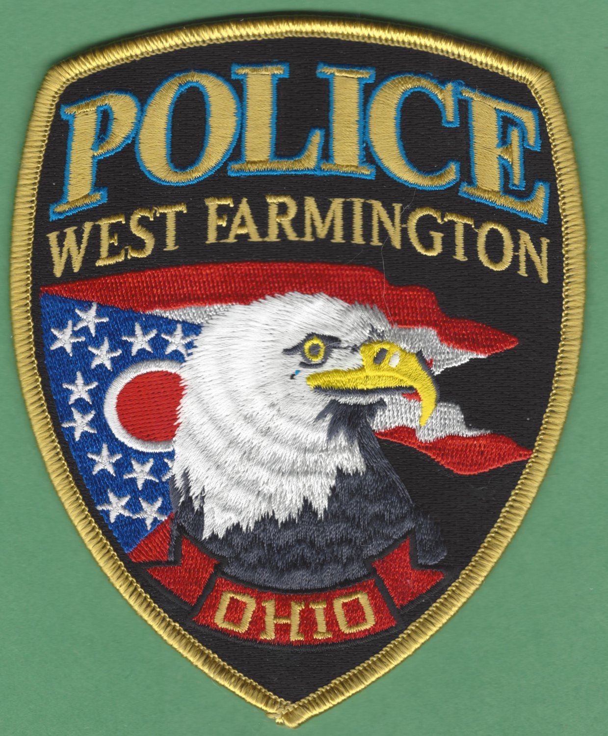 West Farmington Ohio Police Patch