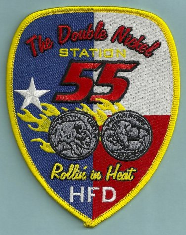 Houston Fire Department Station 55 Company Patch