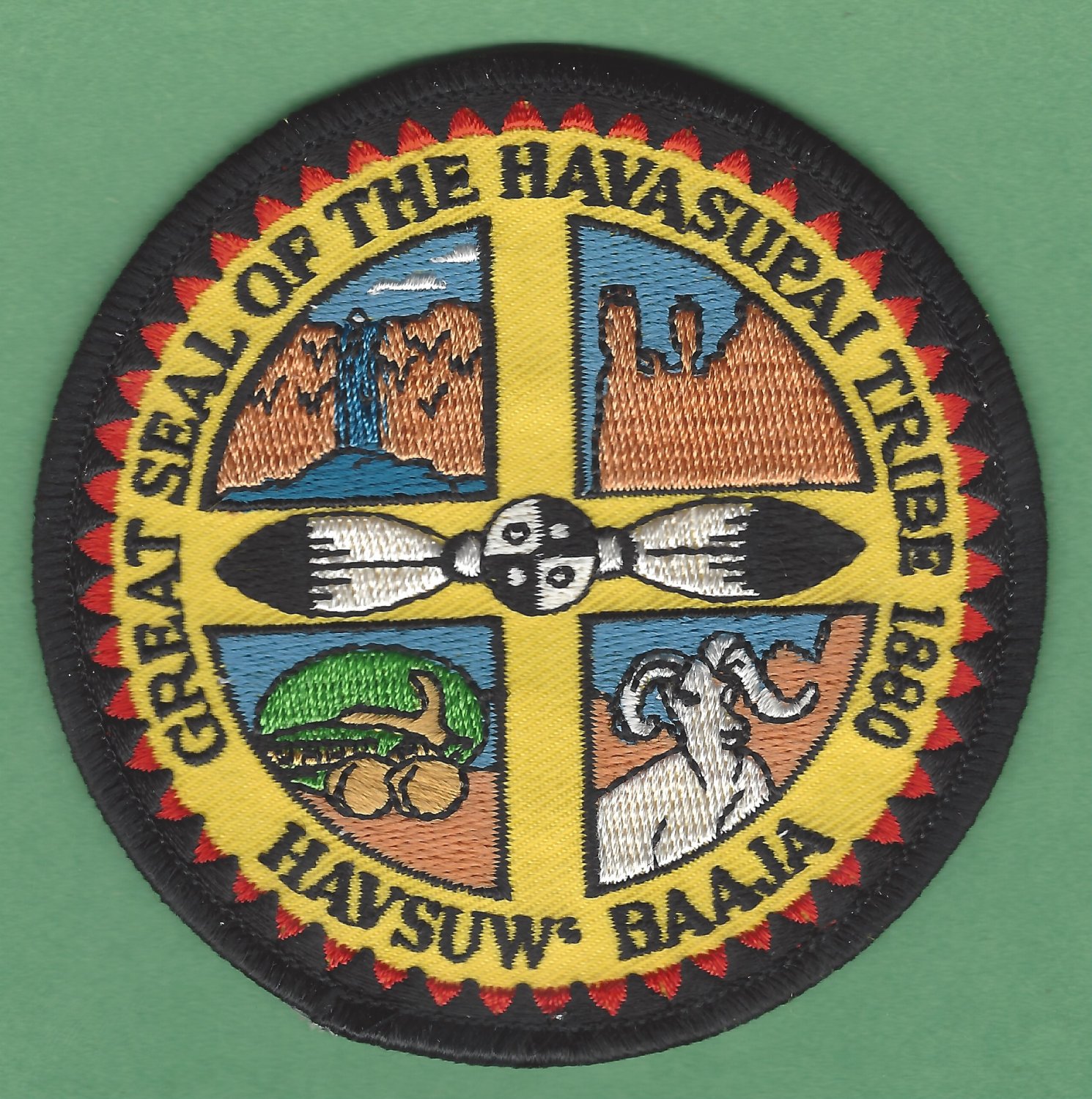 Havasupai Arizona Tribal Seal Patch