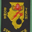 Illinois State Police Bomb Squad Technician Patch