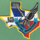 Texas Rangers Public Safety SWAT Team Police Patch