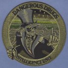 DEA Drug Enforcement Administration Dangerous Drugs Intelligence Unit Patch Green DEA Drug Enforcement Administration Dangerous Drugs Intelligence Unit Patch Green