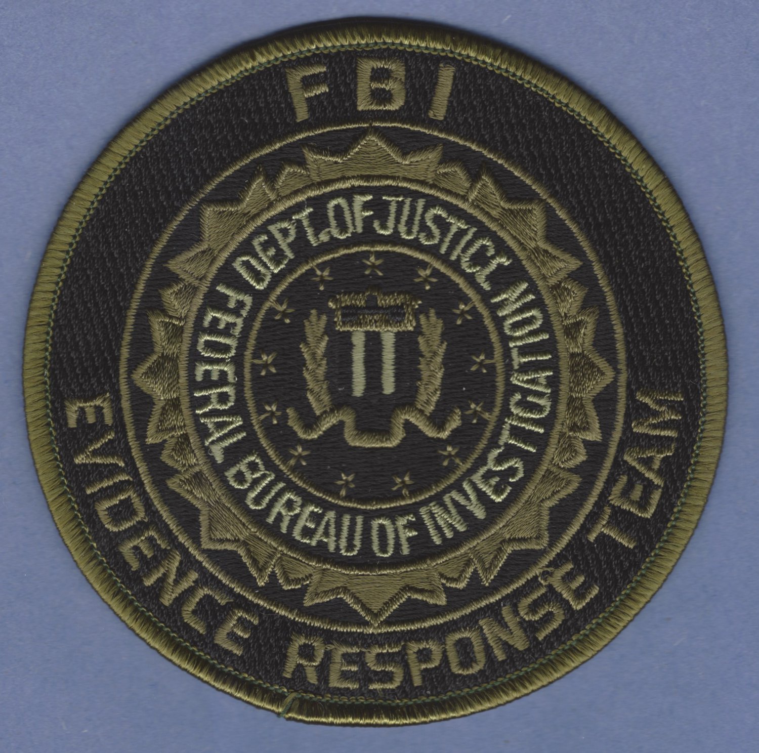 FBI Federal Bureau of Investigation Evidence Response Team Patch.