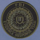 FBI Federal Bureau of Investigation Evidence Response Team Patch
