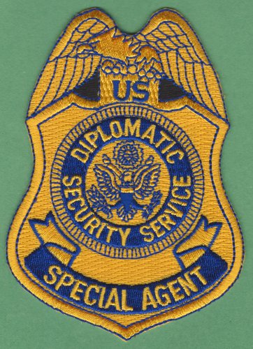 United States Diplomatic Security Service Special Agent Badge Patch