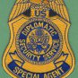 United States Diplomatic Security Service Special Agent Badge Patch