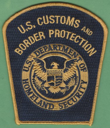 Department of Homeland Security U.S. Customs & Border Protection Patch