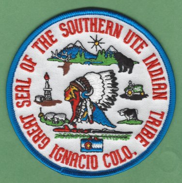 Southern Ute Utah Tribal Seal Patch