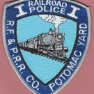 Richmond, Fredericksburg & Potomac Railroad Police Patch