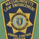 Massachusetts Law Enforcement Animal Control Officer Patch