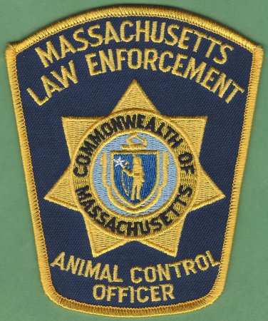 Massachusetts Law Enforcement Animal Control Officer Patch