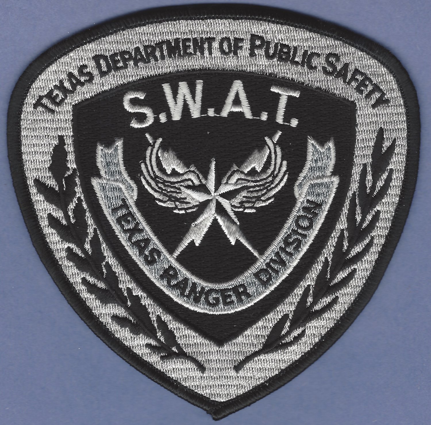 Texas Department of Public Safety Ranger Division SWAT Team Police Patch