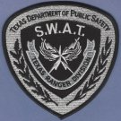 Texas Department of Public Safety Ranger Division SWAT Team Police Patch