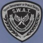 Texas Department of Public Safety Ranger Division SWAT Team Police Patch