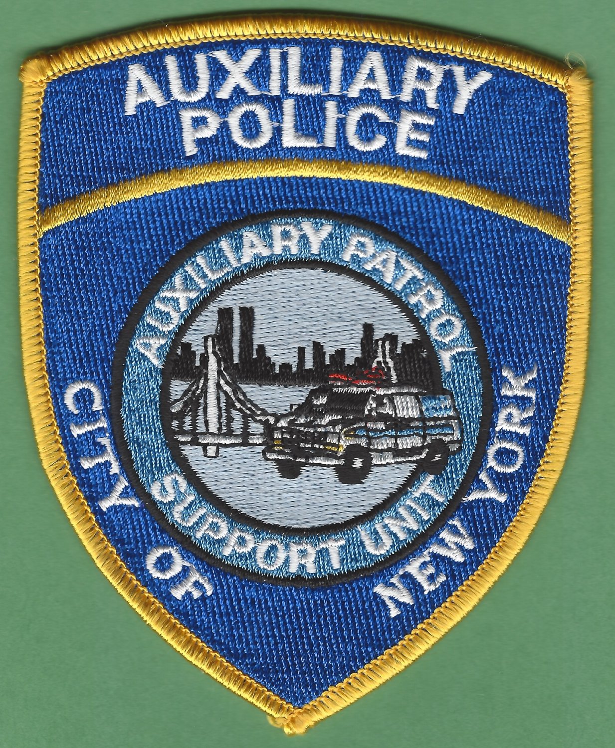 New York City Auxiliary Police Patch