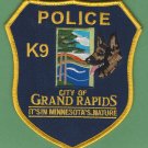 Grand Rapids Minnesota Police K-9 Unit Patch