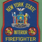 New York State Certified Interior Fire Fighter Patch