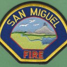 San Miguel California Fire Rescue Patch