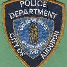 Audubon Kentucky Police Patch