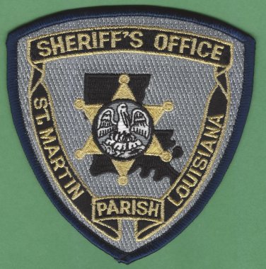 St. Martin Parish Sheriff Louisiana Police Patch