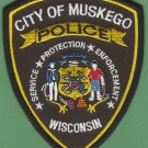 Muskego Wisconsin Police Patch