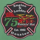 Houston Fire Department Station 75 Company Patch