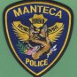 Manteca California Police K-9 Unit Patch German Shepherd