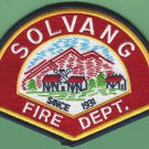 Solvang California Fire Rescue Patch