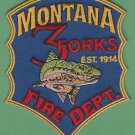 3 Forks Montana Fire Rescue Patch
