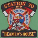 Houston Fire Department Engine 70 Medic 70 Company Patch