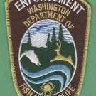 Washington State Fish & Wildlife Enforcement Police Patch