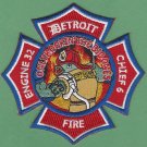 Detroit Fire Department Engine Company 32 Fire Patch