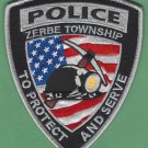 Zerbe Township Pennsylvania Police Patch