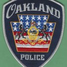 Oakland Pennsylvania Police Patch
